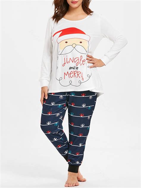 cute plus size christmas pajamas|plus size funny christmas pajamas.